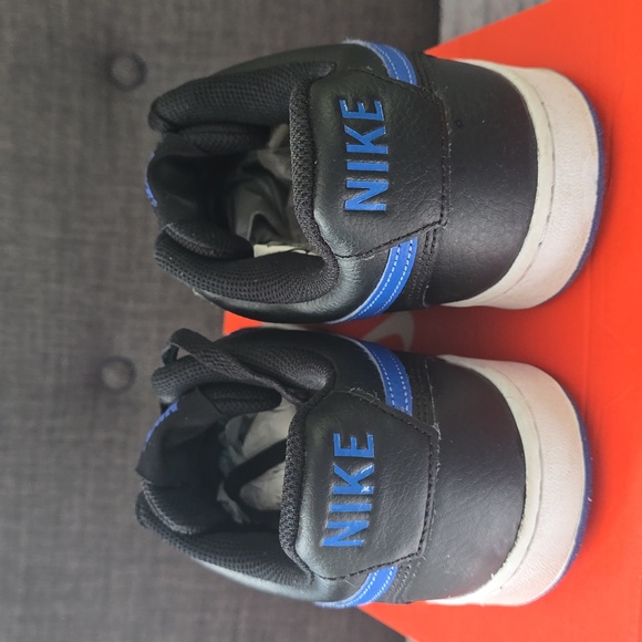 Nike Mens Court Vision Low Black/Royal (Numeric_11_Point_5) - Picture 4 of 4